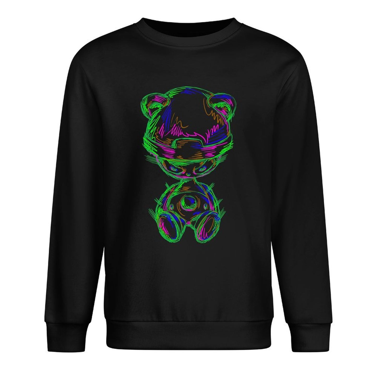 IPIB 250g Crew Neck Long Sleeve Sweatshirt Front GraphicCrew Neck Long Sleeve Sweatshirt6000055-6