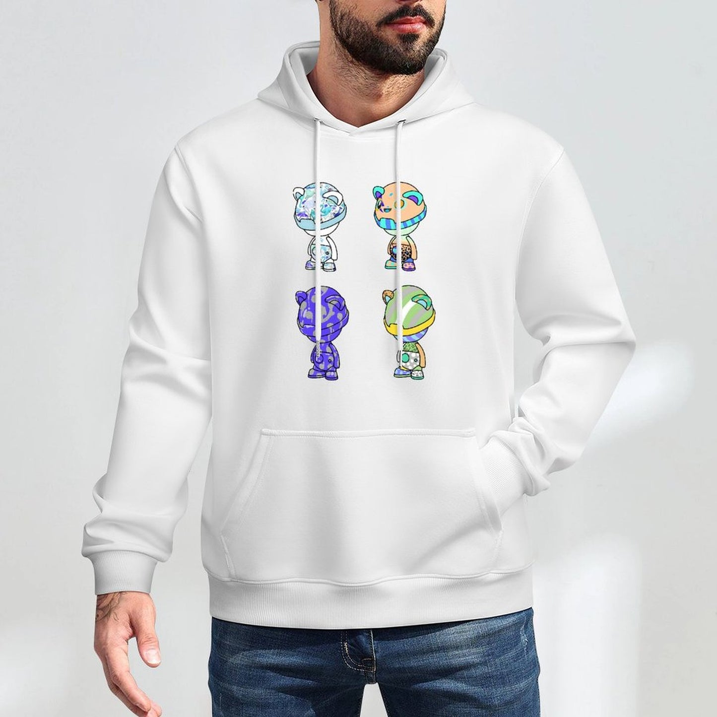 Hoodie Front PatternClassicStyle Heat-Transfer