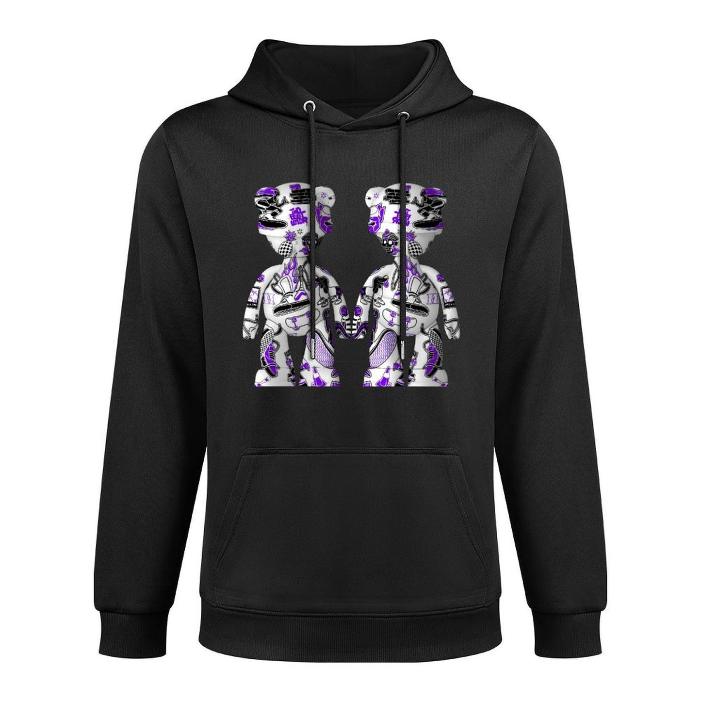 IPIB 250g Hooded Pocket Sweatshirt Front GraphicMen's Hooded  Sweatshirt6000085-1
