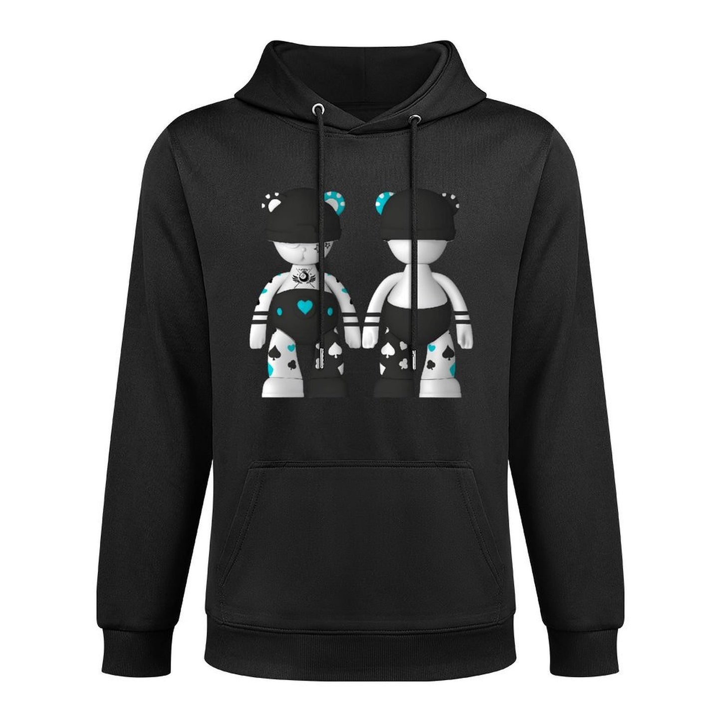 IPIB 250g Hooded Pocket Sweatshirt Front GraphicMen's Hooded  Sweatshirt6000094-5