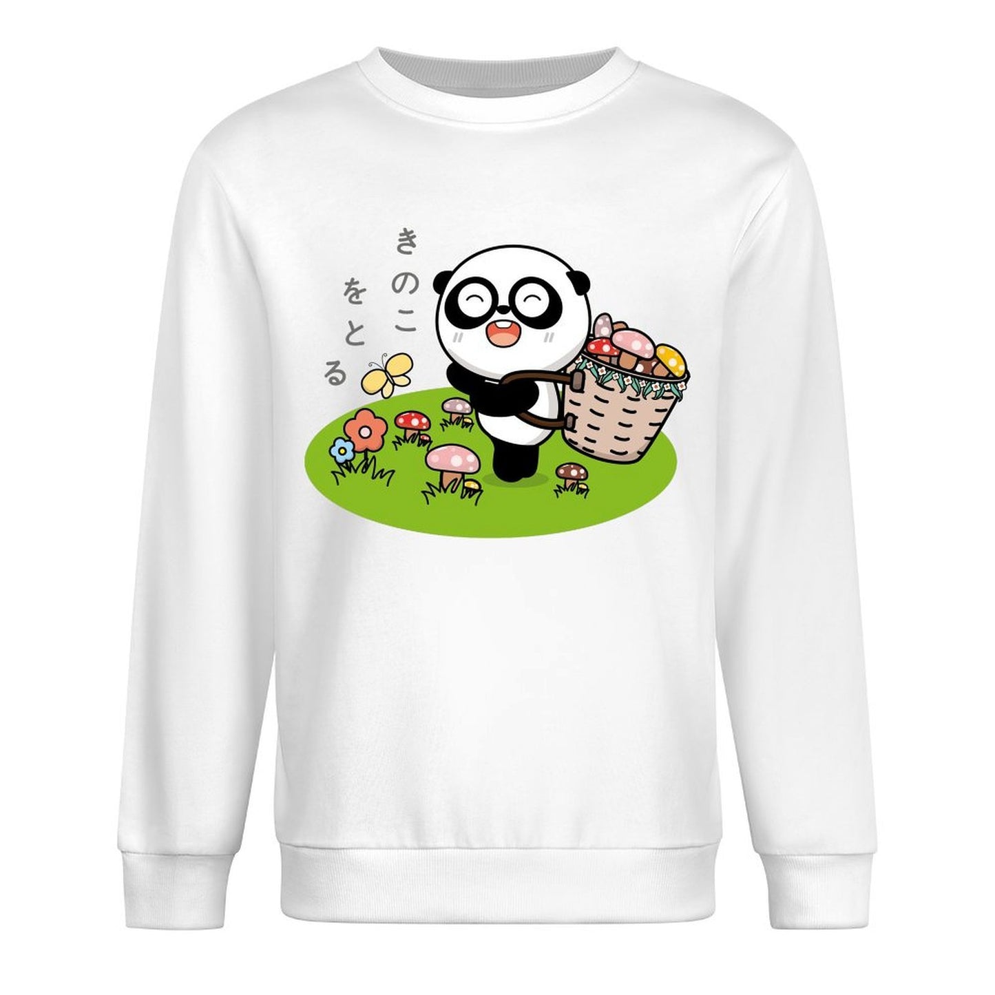IPBR 250g Crew Neck Long Sleeve Sweatshirt Front GraphicCrew Neck Long Sleeve Sweatshirt4000960