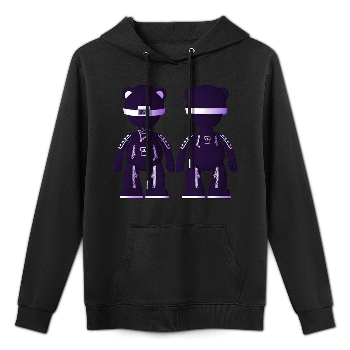 IPIB 250g Hooded Pocket Sweatshirt Front GraphicMen's Hooded  Sweatshirt6000093-4