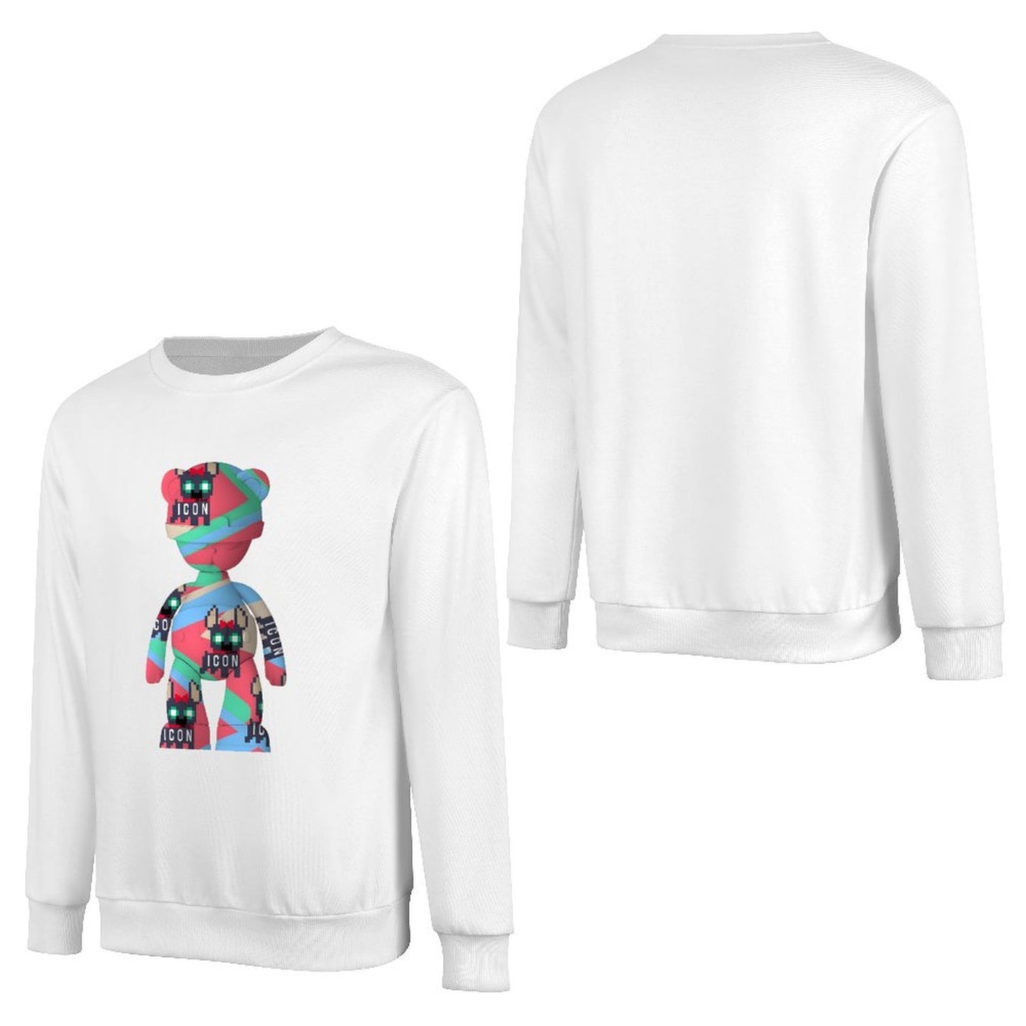 Long Sleeve With Front PatternVintage Relaxed Fit