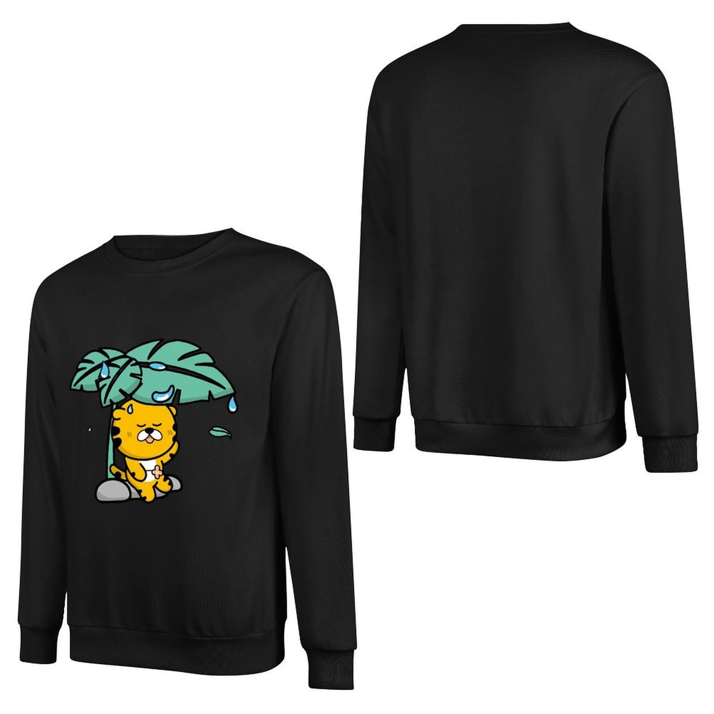 IPBR 250g Crew Neck Long Sleeve Sweatshirt Front GraphicCrew Neck Long Sleeve Sweatshirt4001349