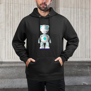 IPIB 250g Hooded Pocket Sweatshirt Front GraphicMen's Hooded  Sweatshirt6000105-3