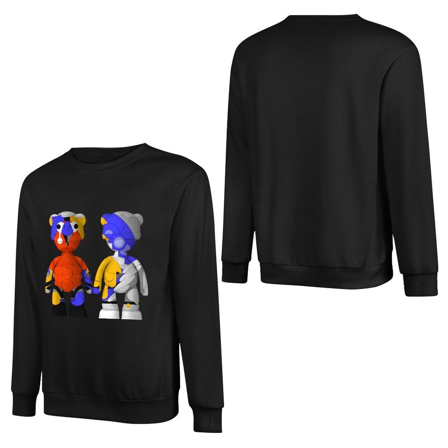 IPIB 250g Crew Neck Long Sleeve Sweatshirt Front GraphicCrew Neck Long Sleeve Sweatshirt6000144-5