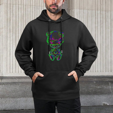 IPIB 250g Hooded Pocket Sweatshirt Front GraphicMen's Hooded  Sweatshirt6000055-6