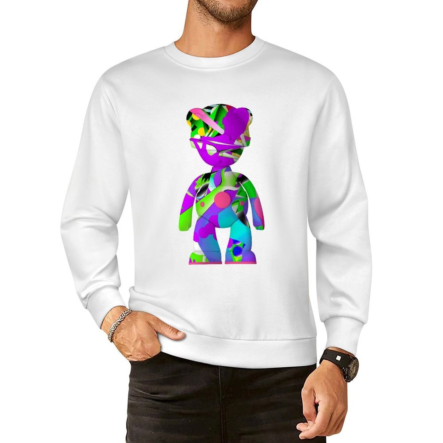 Long Sleeve With Front PatternStudio StreetFit