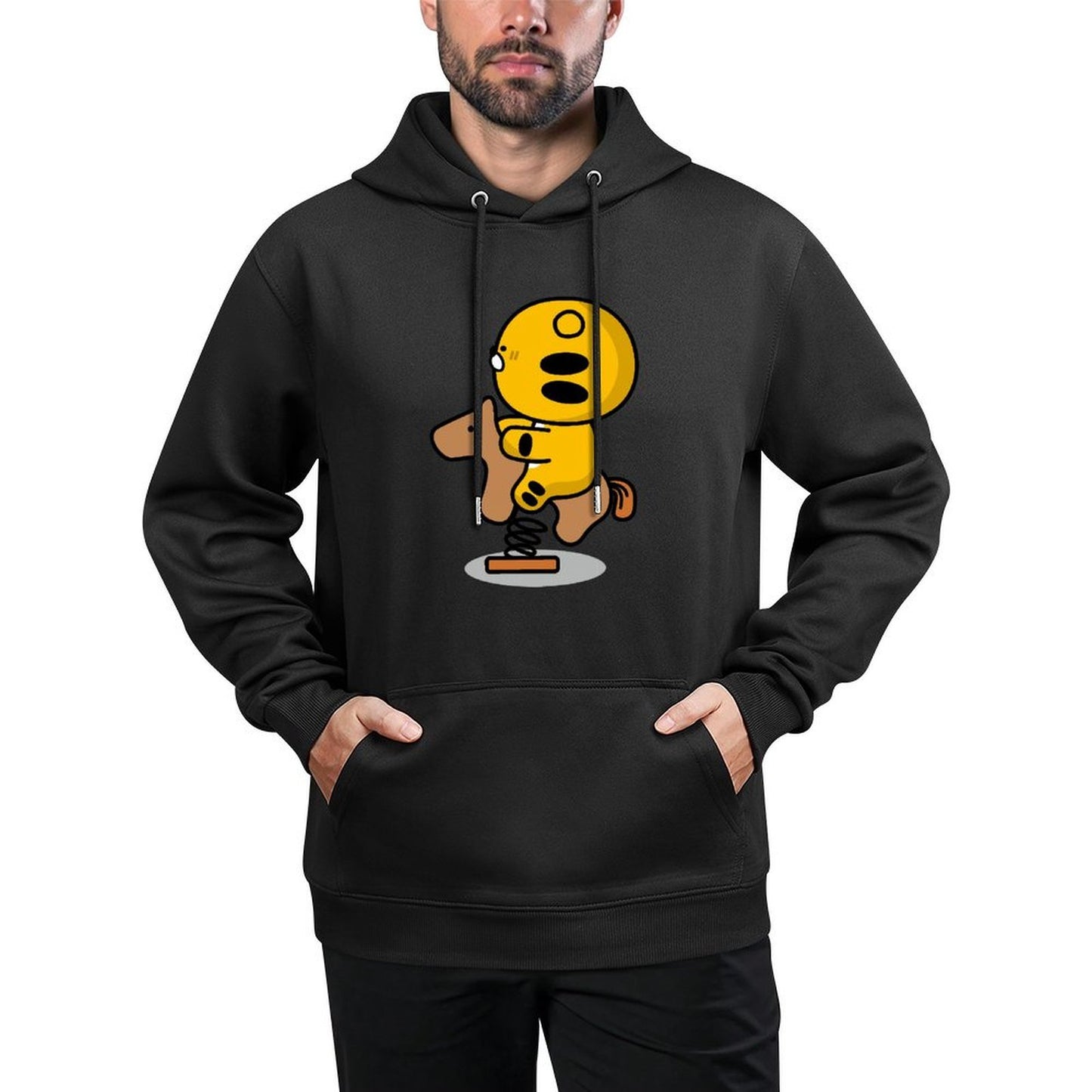 IPBR 250g Hooded Pocket Sweatshirt Front GraphicMen's Hooded  Sweatshirt4000042