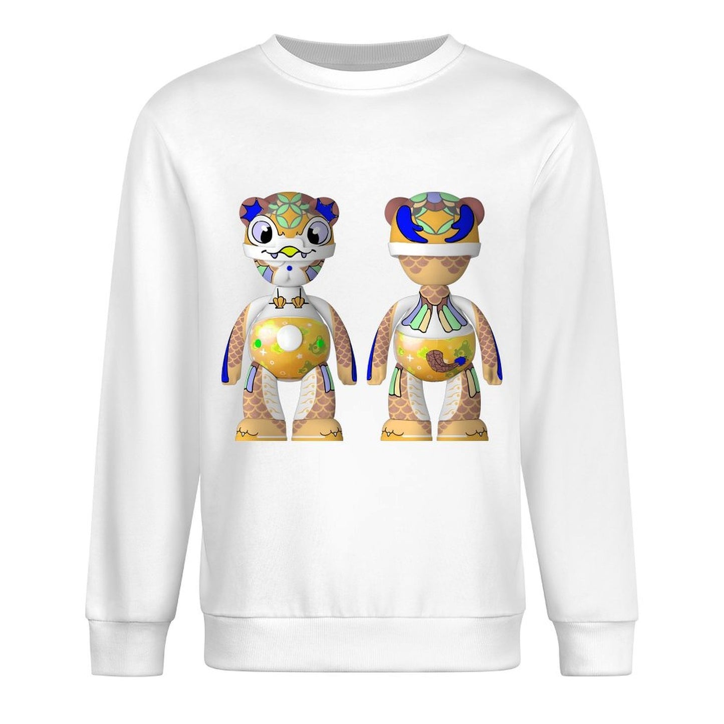 IPIB 250g Crew Neck Long Sleeve Sweatshirt Front GraphicCrew Neck Long Sleeve Sweatshirt6000077-2