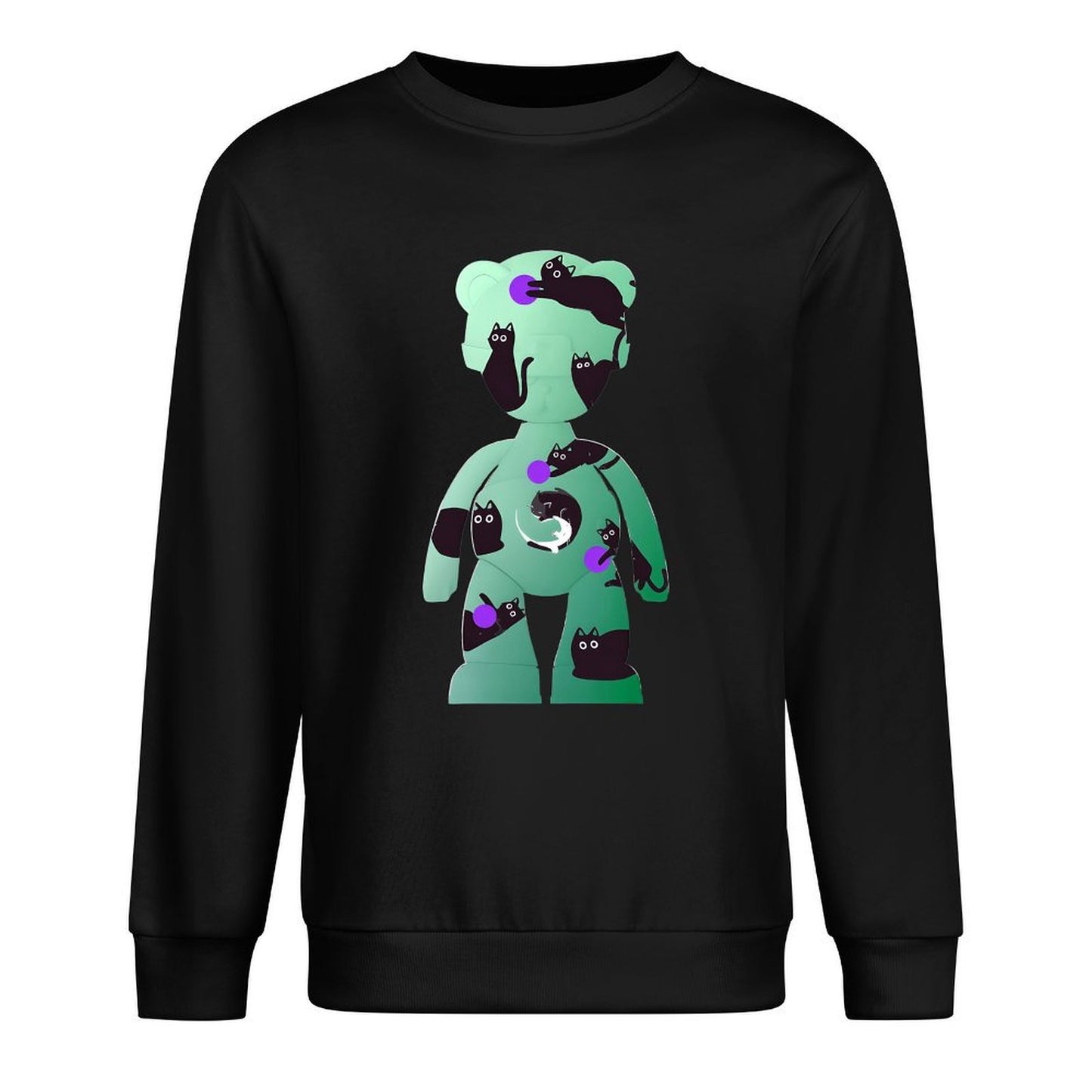 IPIB 250g Crew Neck Long Sleeve Sweatshirt Front GraphicCrew Neck Long Sleeve Sweatshirt6000135-6
