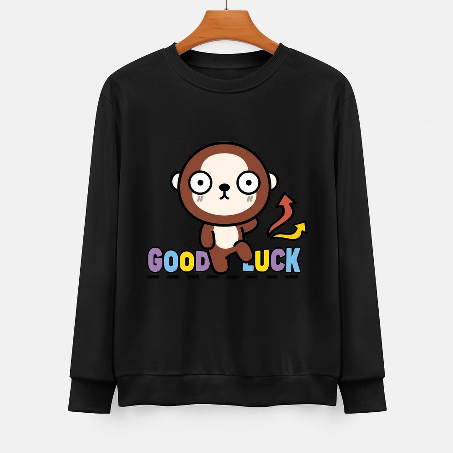 IPBR 250g Crew Neck Long Sleeve Sweatshirt Front GraphicCrew Neck Long Sleeve Sweatshirt4001795