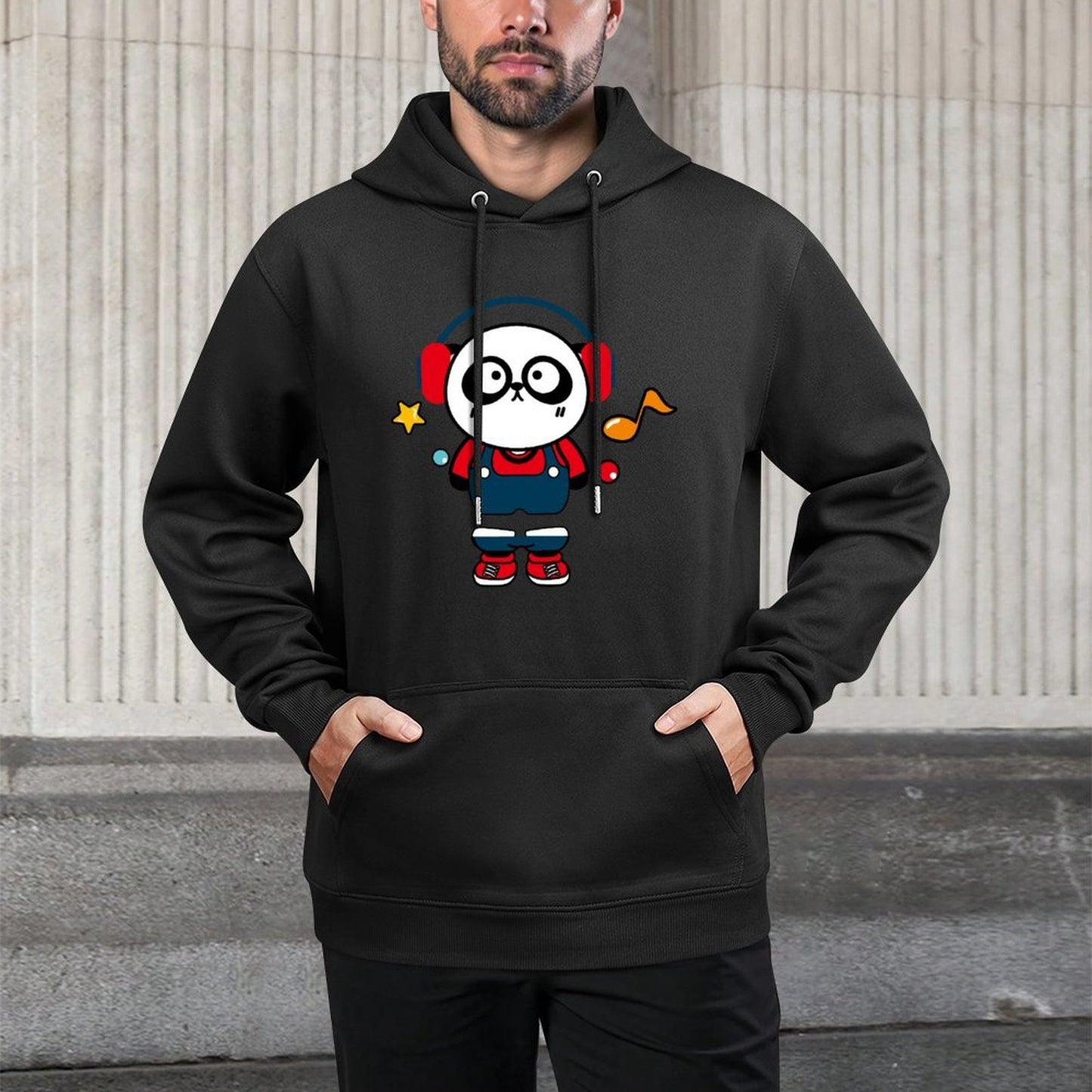 IPBR 250g Hooded Pocket Sweatshirt Front GraphicMen's Hooded  Sweatshirt4003759