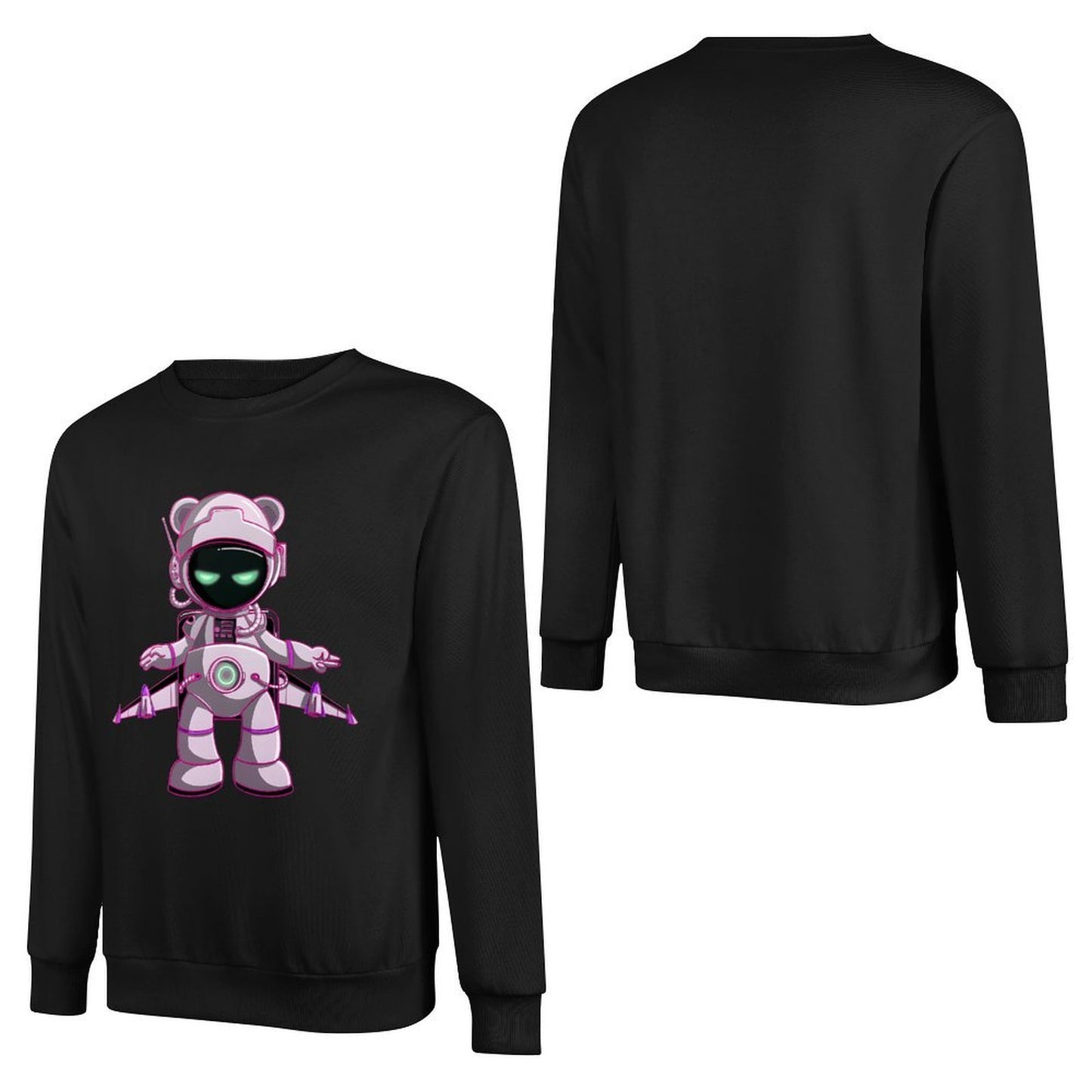 IPIB 250g Crew Neck Long Sleeve Sweatshirt Front GraphicCrew Neck Long Sleeve Sweatshirt6000064-3