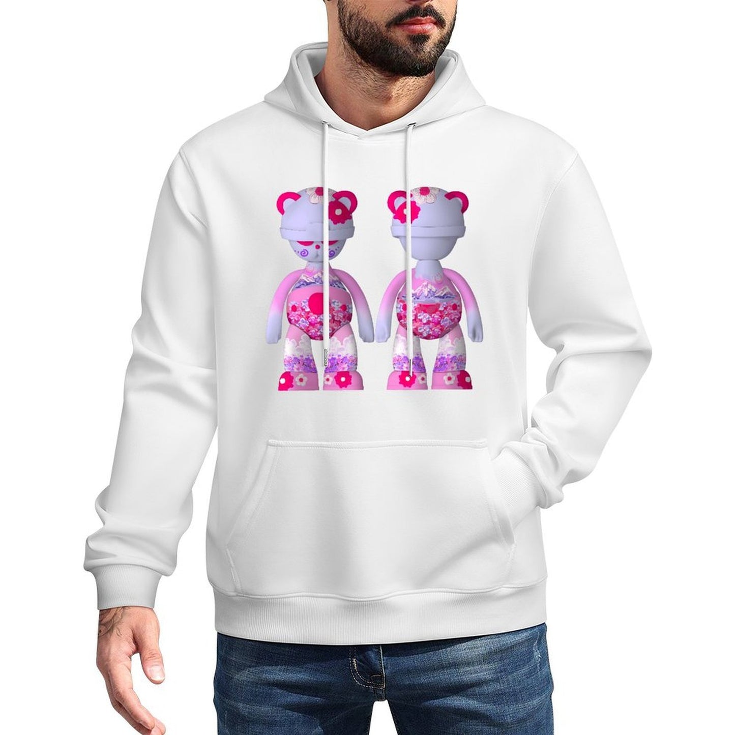IPIB 250g Hooded Pocket Sweatshirt Front GraphicMen's Hooded  Sweatshirt6000080-5