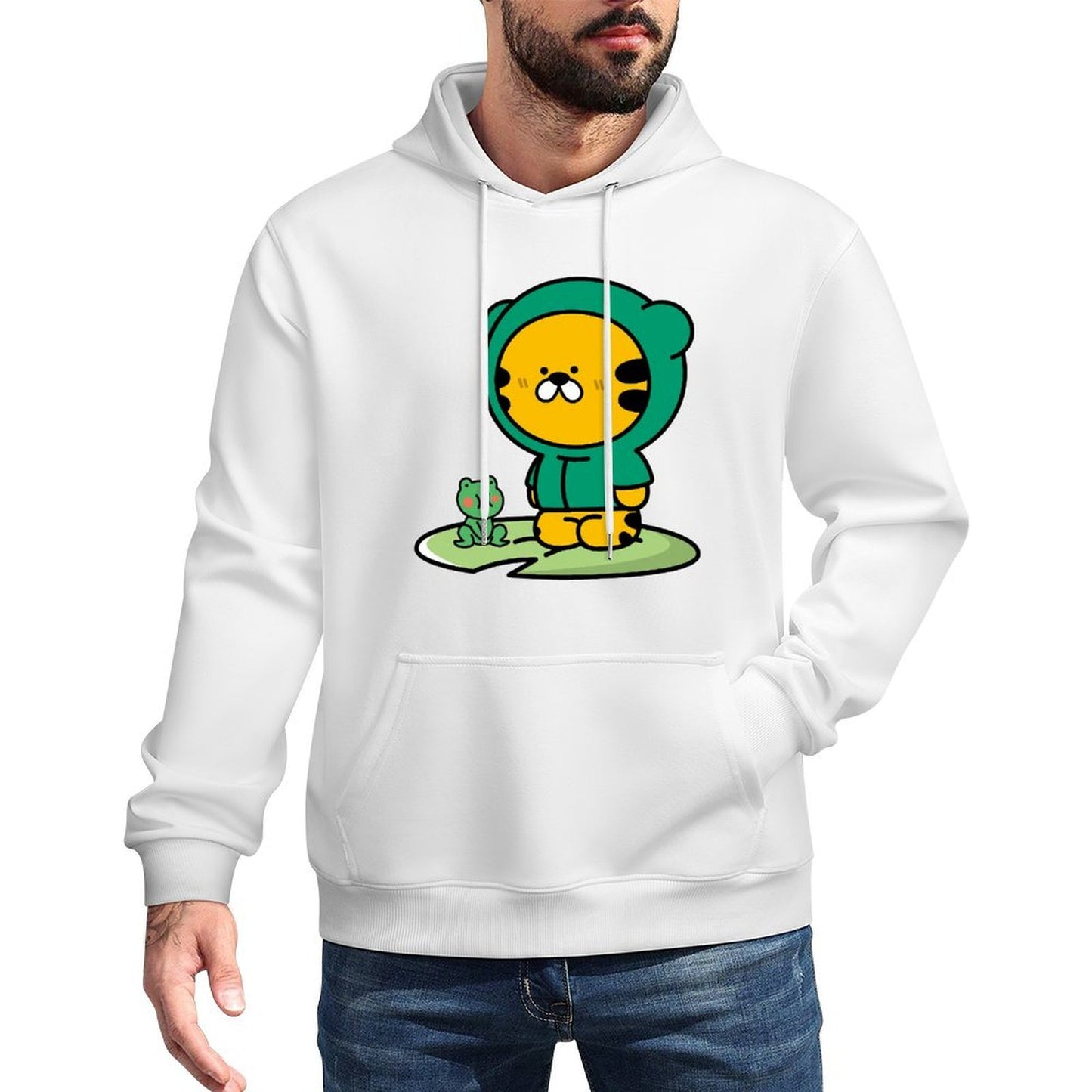 IPBR 250g Hooded Pocket Sweatshirt Front GraphicMen's Hooded  Sweatshirt4000054