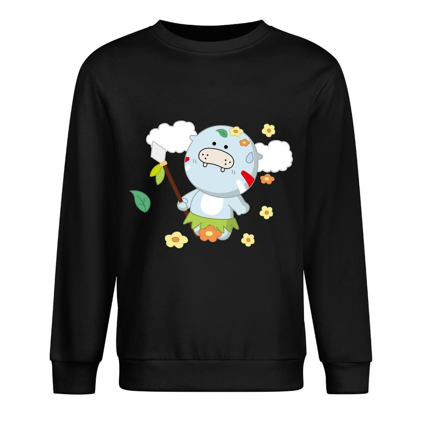 IPBR 250g Crew Neck Long Sleeve Sweatshirt Front GraphicCrew Neck Long Sleeve Sweatshirt4000761