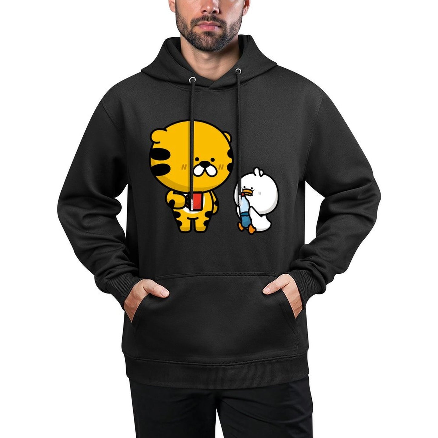 IPBR 250g Hooded Pocket Sweatshirt Front GraphicMen's Hooded  Sweatshirt4000203