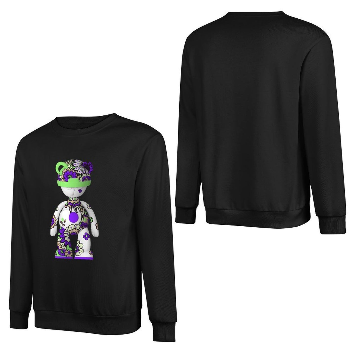IPIB 250g Crew Neck Long Sleeve Sweatshirt Front GraphicCrew Neck Long Sleeve Sweatshirt6000103-4