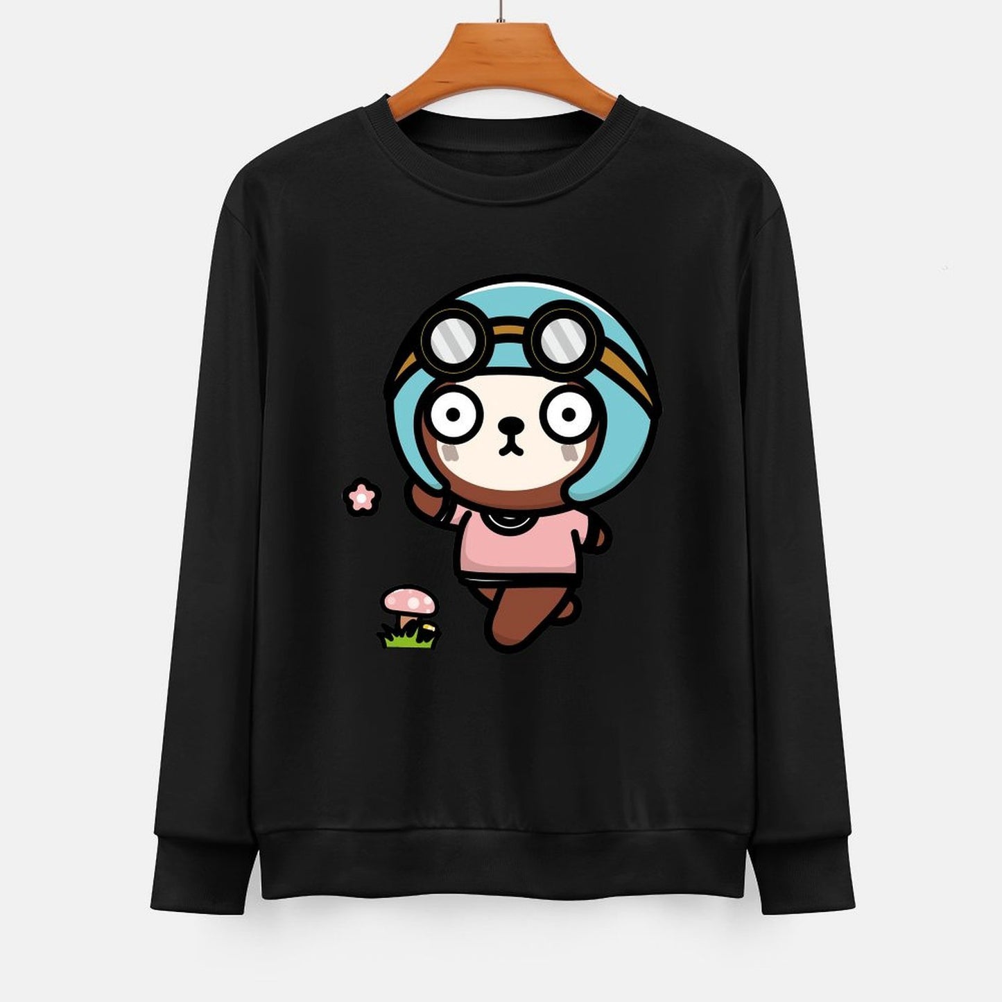 IPBR 250g Crew Neck Long Sleeve Sweatshirt Front GraphicCrew Neck Long Sleeve Sweatshirt4001252