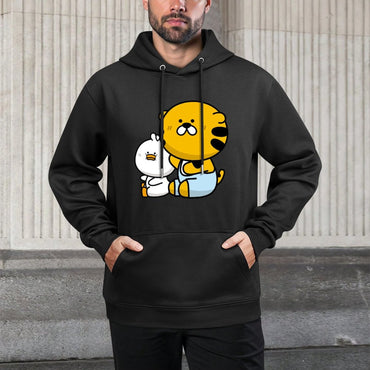 IPBR 250g Hooded Pocket Sweatshirt Front GraphicMen's Hooded  Sweatshirt4001303