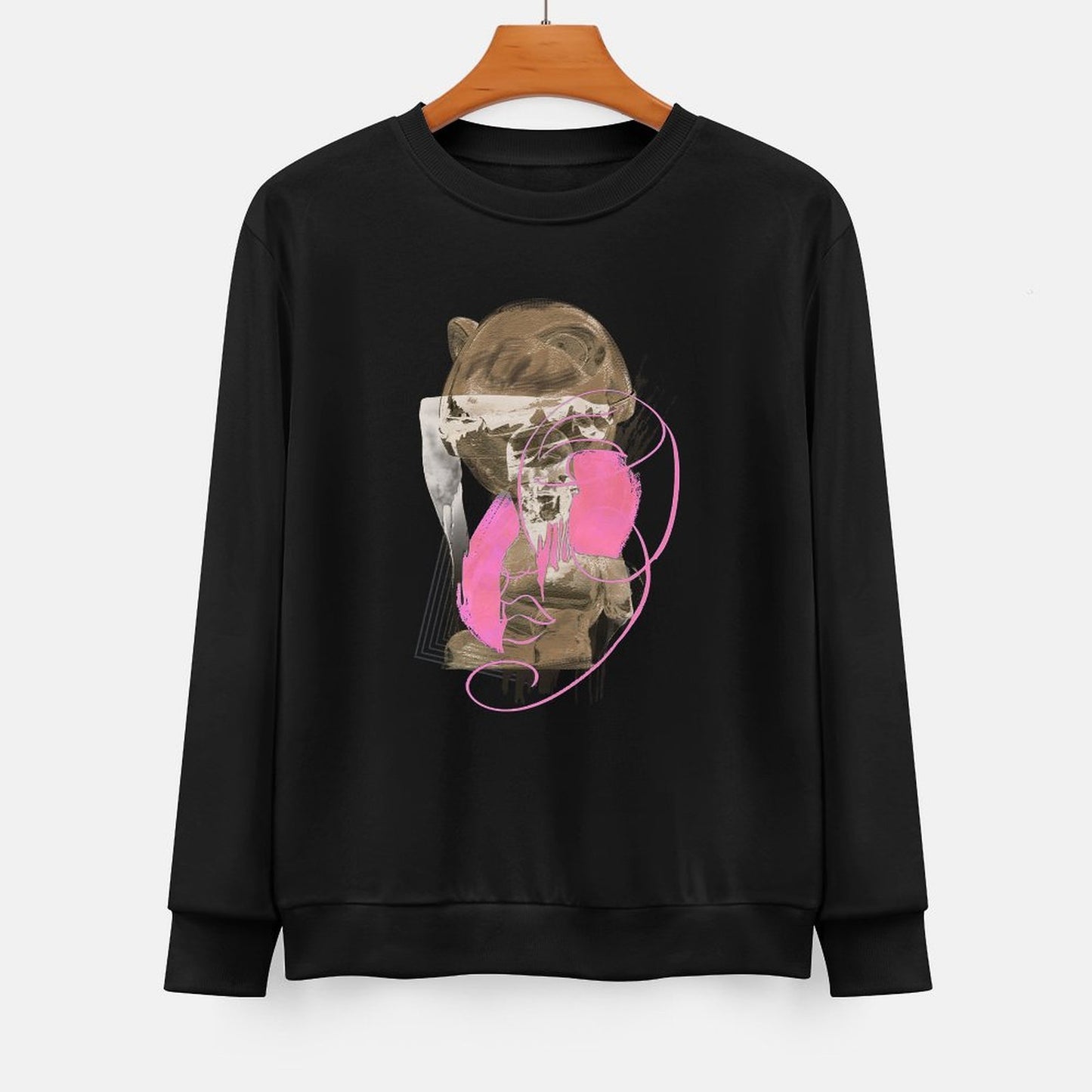 IPIB 250g Crew Neck Long Sleeve Sweatshirt Front GraphicCrew Neck Long Sleeve Sweatshirt6000019-8