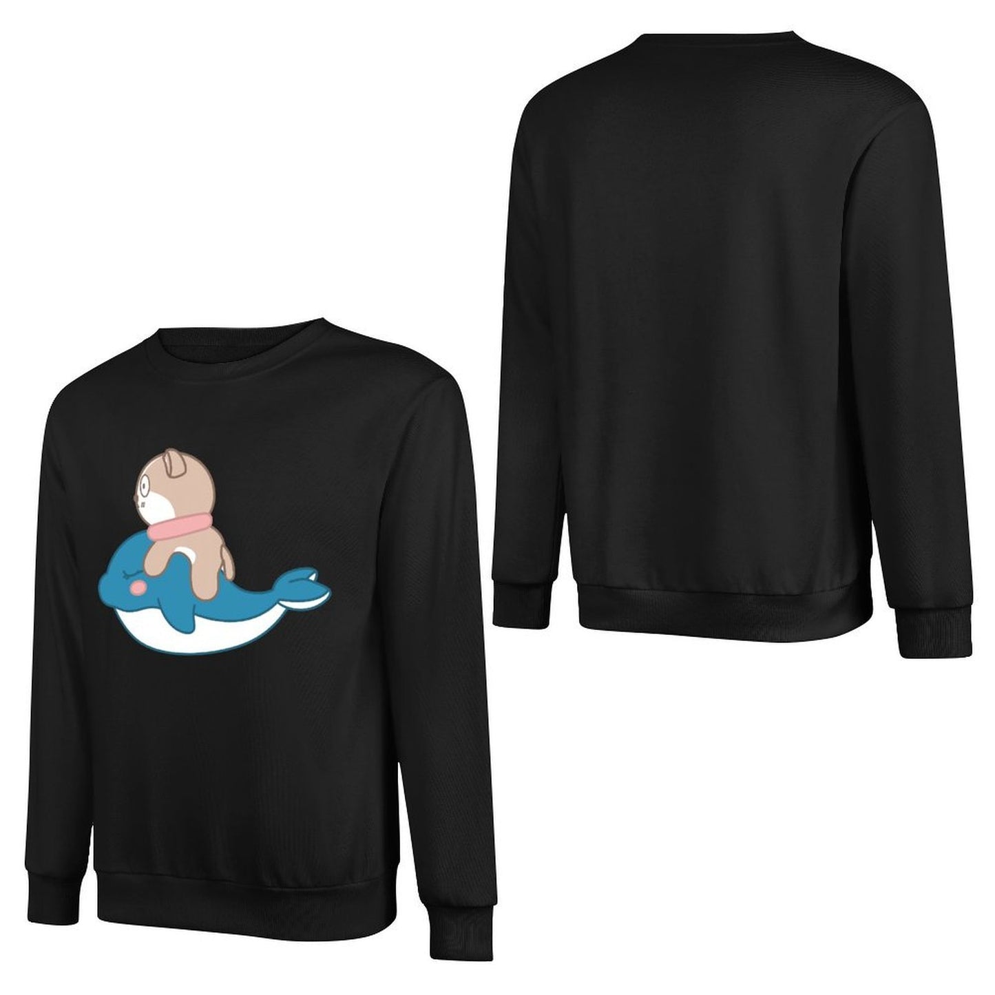 IPBR 250g Crew Neck Long Sleeve Sweatshirt Front GraphicCrew Neck Long Sleeve Sweatshirt4000728