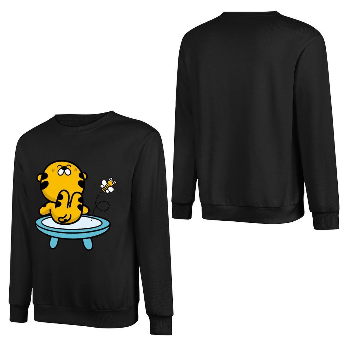 IPBR 250g Crew Neck Long Sleeve Sweatshirt Front GraphicCrew Neck Long Sleeve Sweatshirt4003869