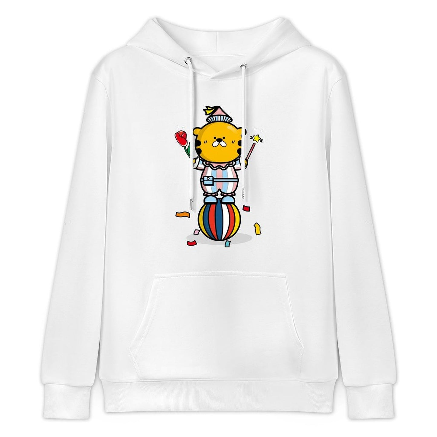 Crisp Print Premium Front Graphic Hoodies