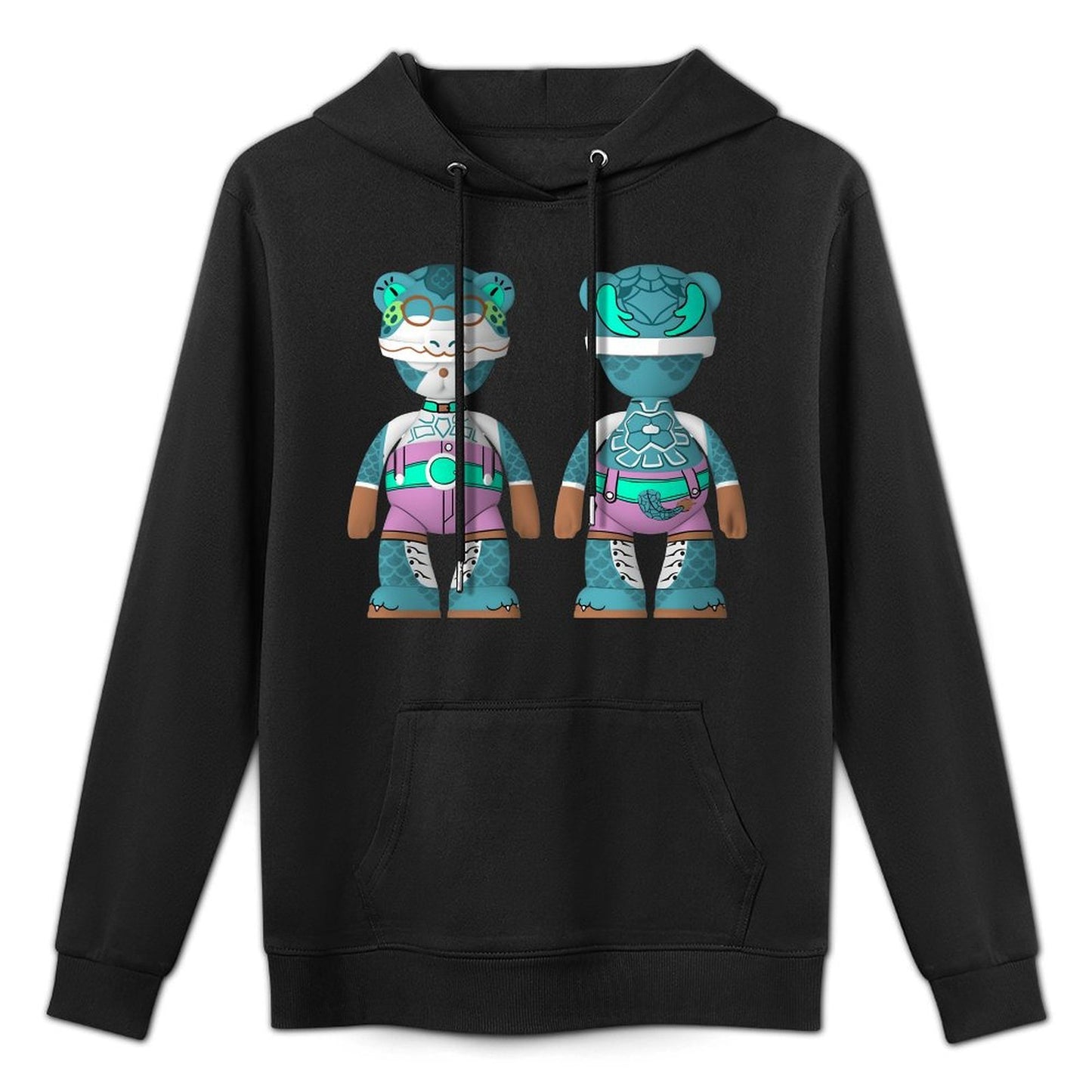 IPIB 250g Hooded Pocket Sweatshirt Front GraphicMen's Hooded  Sweatshirt6000075-3