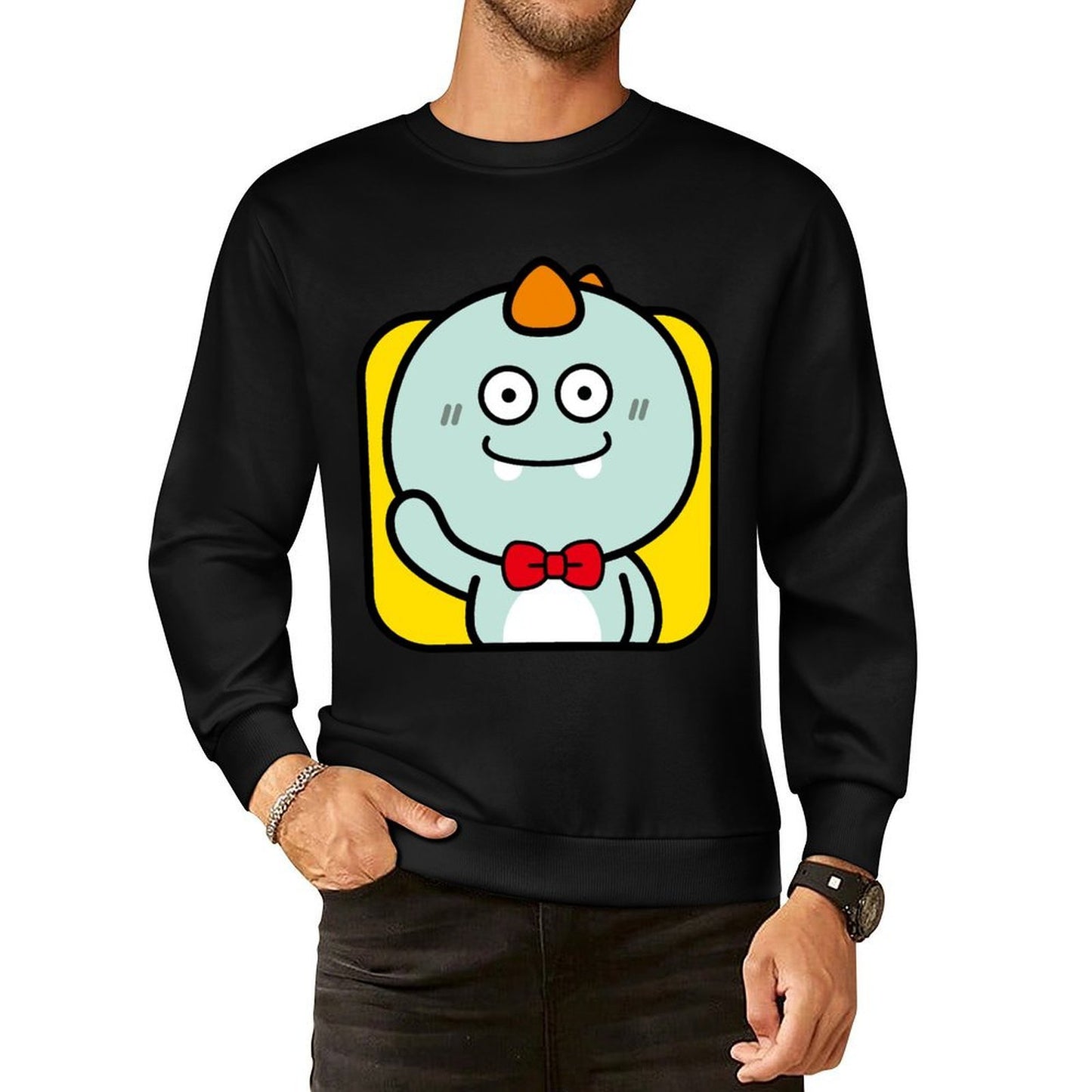 IPBR 250g Crew Neck Long Sleeve Sweatshirt Front GraphicCrew Neck Long Sleeve Sweatshirt4001123