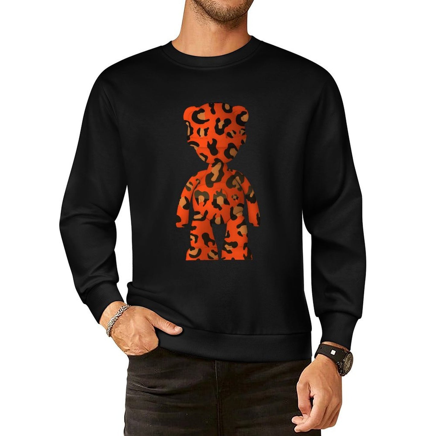 IPIB 250g Crew Neck Long Sleeve Sweatshirt Front GraphicCrew Neck Long Sleeve Sweatshirt6000126-5