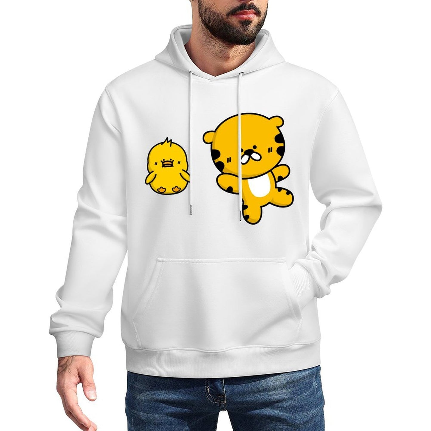 IPBR 250g Hooded Pocket Sweatshirt Front GraphicMen's Hooded  Sweatshirt4000459