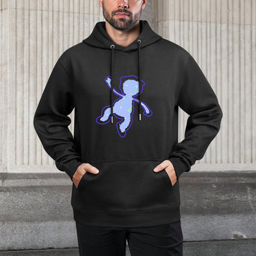 IPIB 250g Hooded Pocket Sweatshirt Front GraphicMen's Hooded  Sweatshirt6000006-5