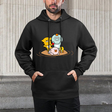 IPBR 250g Hooded Pocket Sweatshirt Front GraphicMen's Hooded  Sweatshirt4000724
