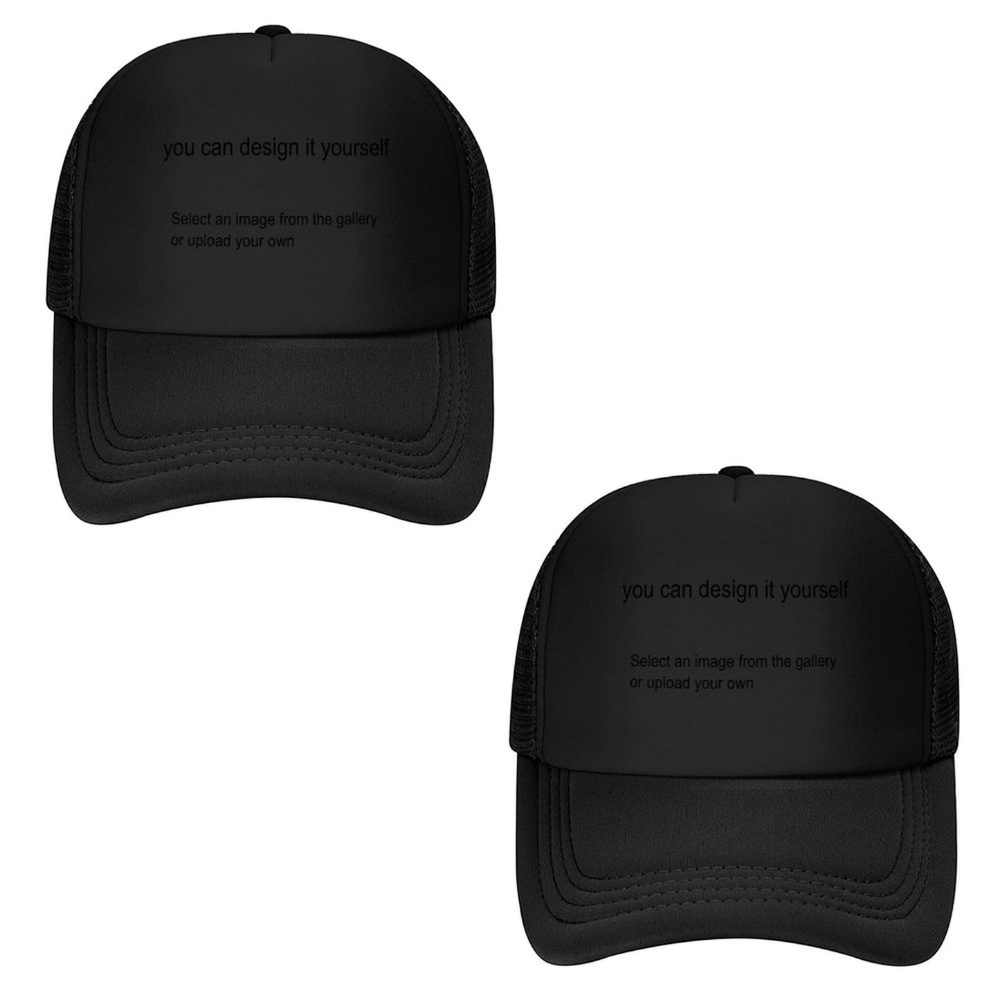 Mesh Baseball Cap Style One Size Support personalized design