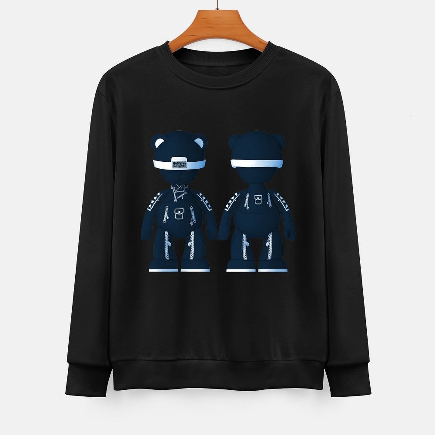 IPIB 250g Crew Neck Long Sleeve Sweatshirt Front GraphicCrew Neck Long Sleeve Sweatshirt6000093-2
