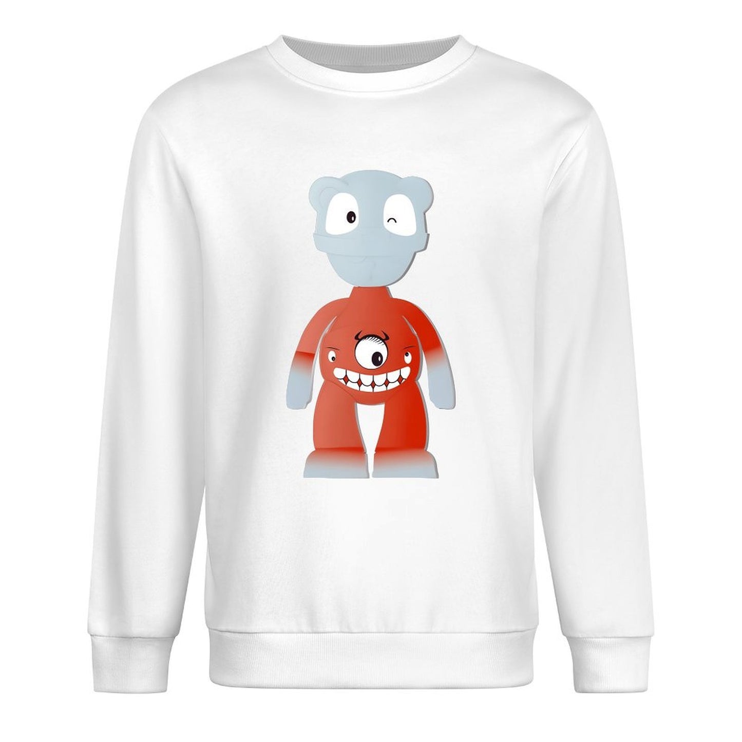 IPIB 250g Crew Neck Long Sleeve Sweatshirt Front GraphicCrew Neck Long Sleeve Sweatshirt6000142-1