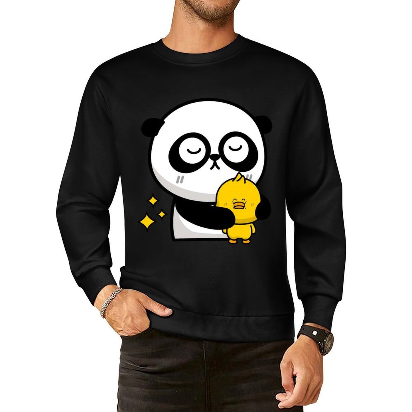 Front Patterned Long Sleeve TopHeritage Midweight