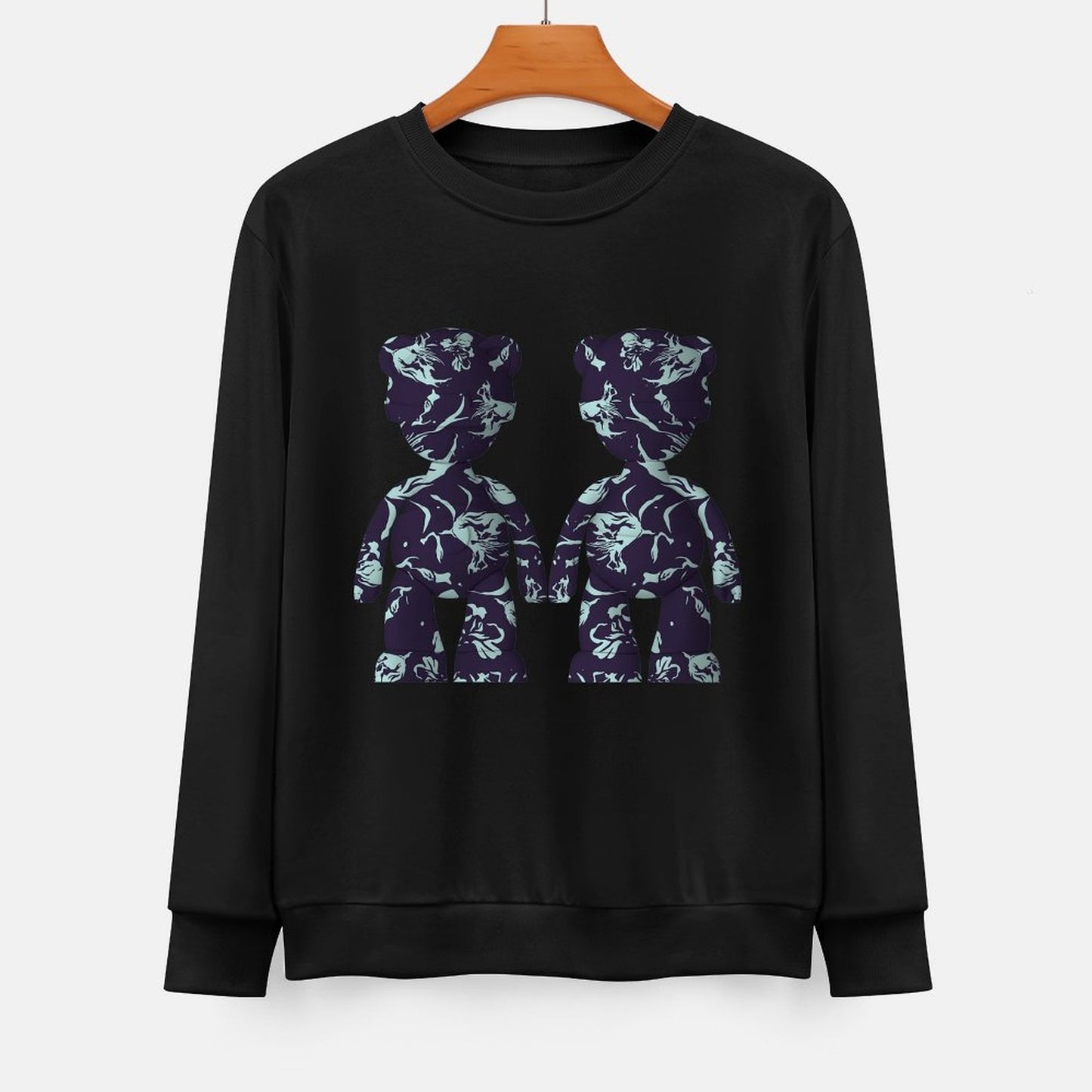 IPIB 250g Crew Neck Long Sleeve Sweatshirt Front GraphicCrew Neck Long Sleeve Sweatshirt6000083-1