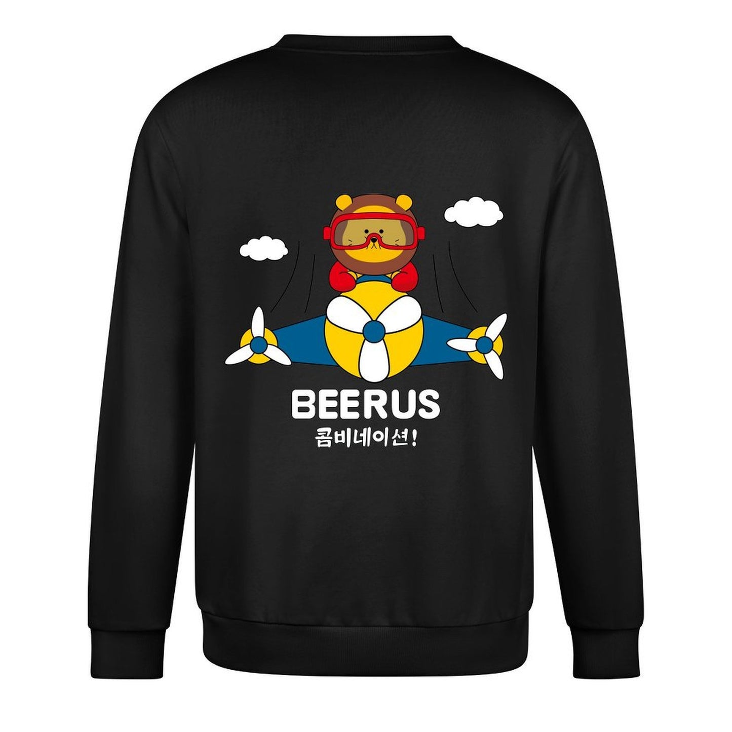 Long-sleeved crew neck sweatshirtCoreLine Clean Edges Long Sleeve