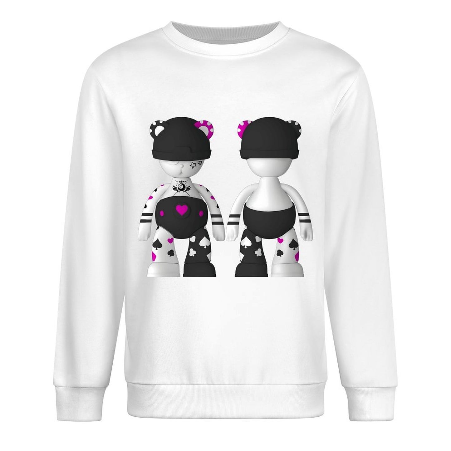 IPIB 250g Crew Neck Long Sleeve Sweatshirt Front GraphicCrew Neck Long Sleeve Sweatshirt6000094-3