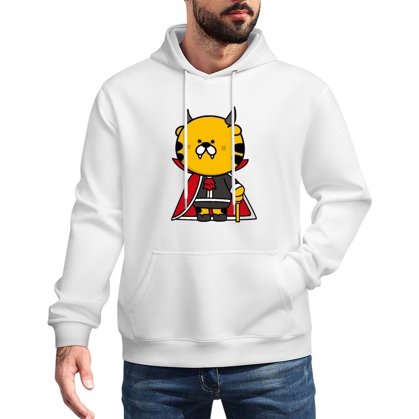 IPBR 250g Hooded Pocket Sweatshirt Front GraphicMen's Hooded  Sweatshirt4000004
