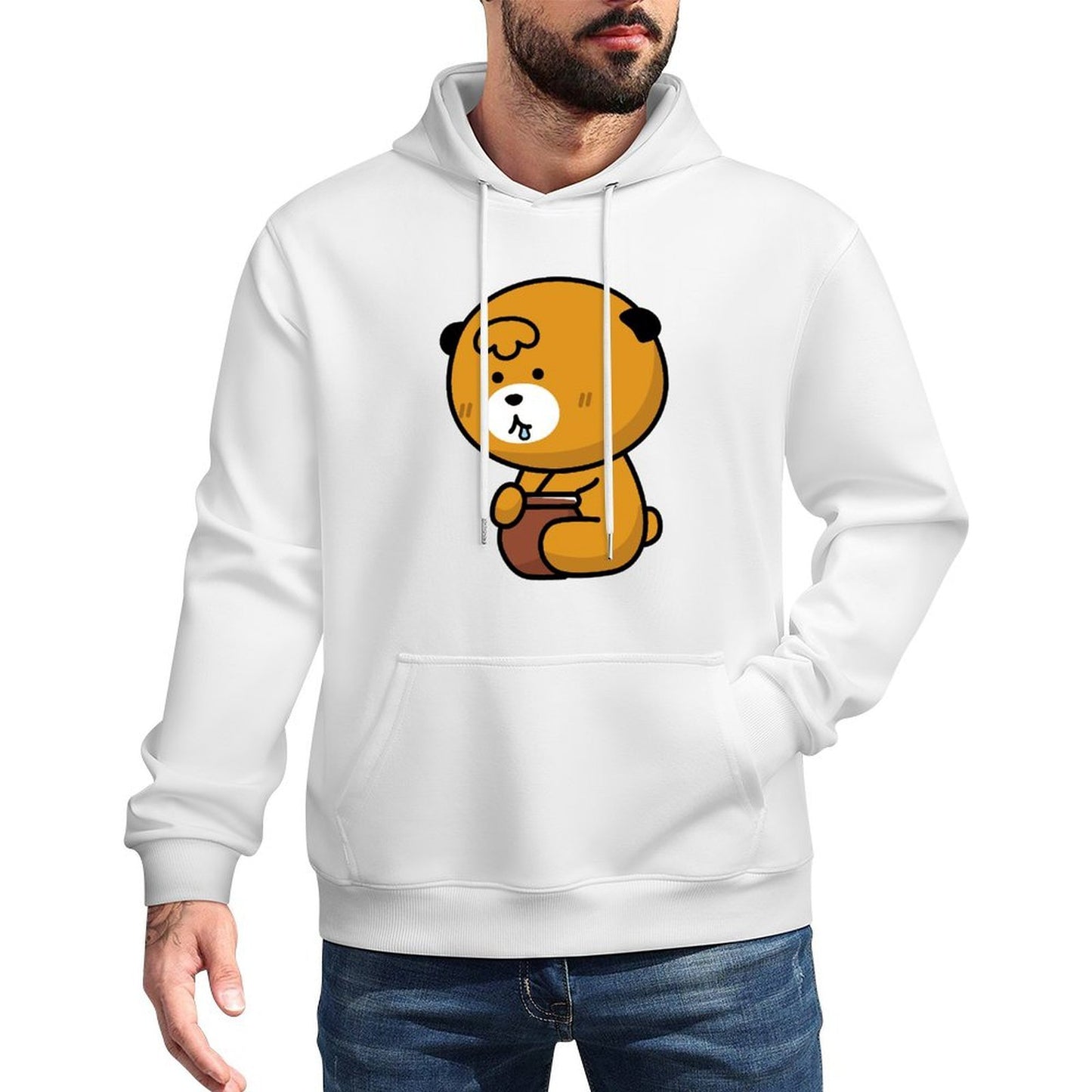 IPBR 250g Hooded Pocket Sweatshirt Front GraphicMen's Hooded  Sweatshirt4000049