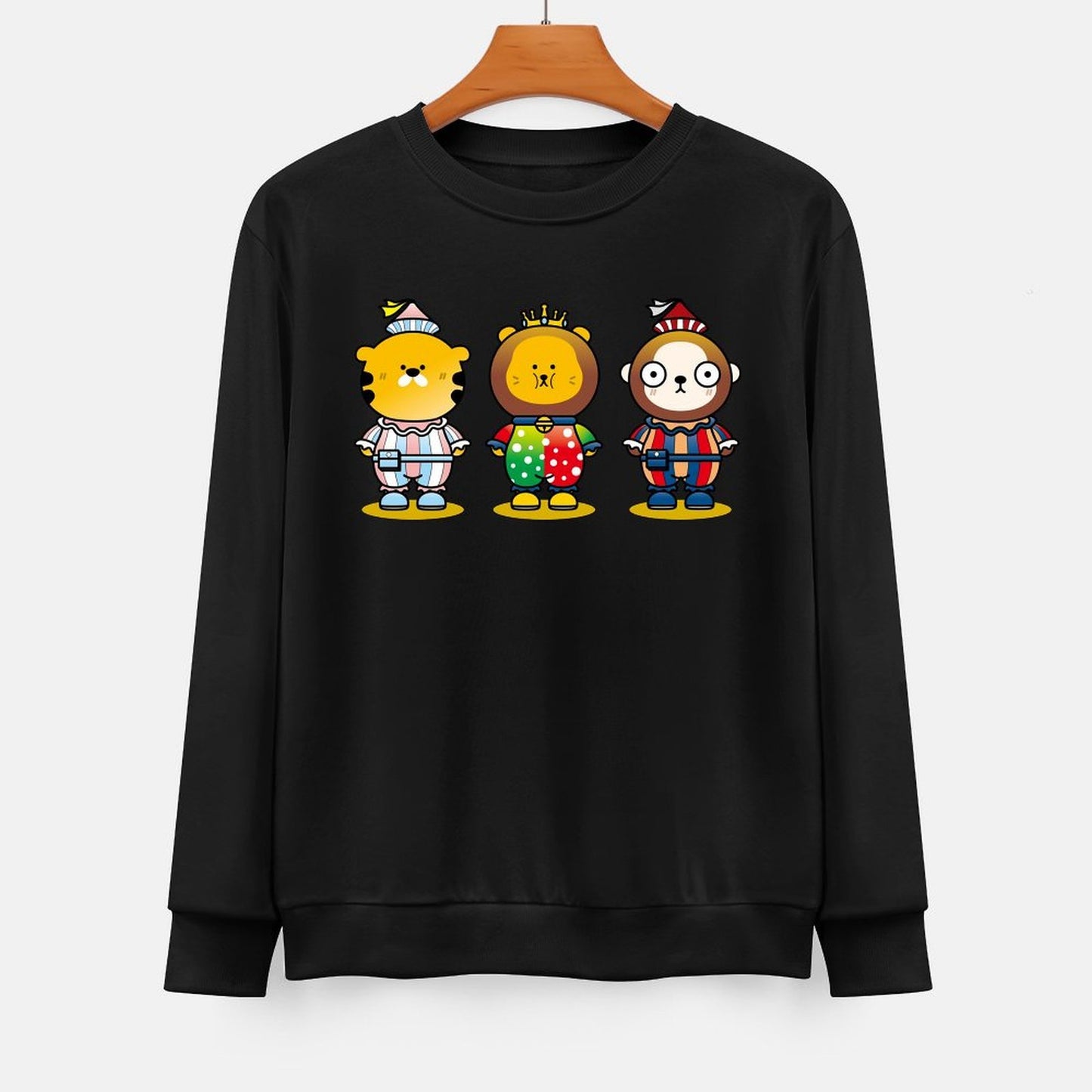 IPBR 250g Crew Neck Long Sleeve Sweatshirt Front GraphicCrew Neck Long Sleeve Sweatshirt4000710