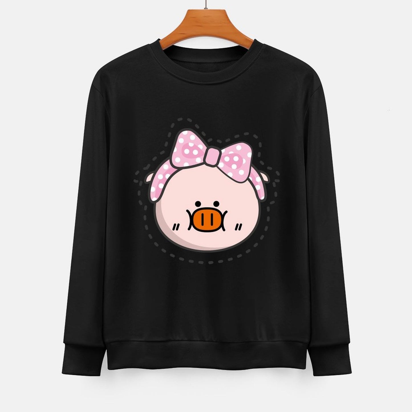 IPBR 250g Crew Neck Long Sleeve Sweatshirt Front GraphicCrew Neck Long Sleeve Sweatshirt4000369