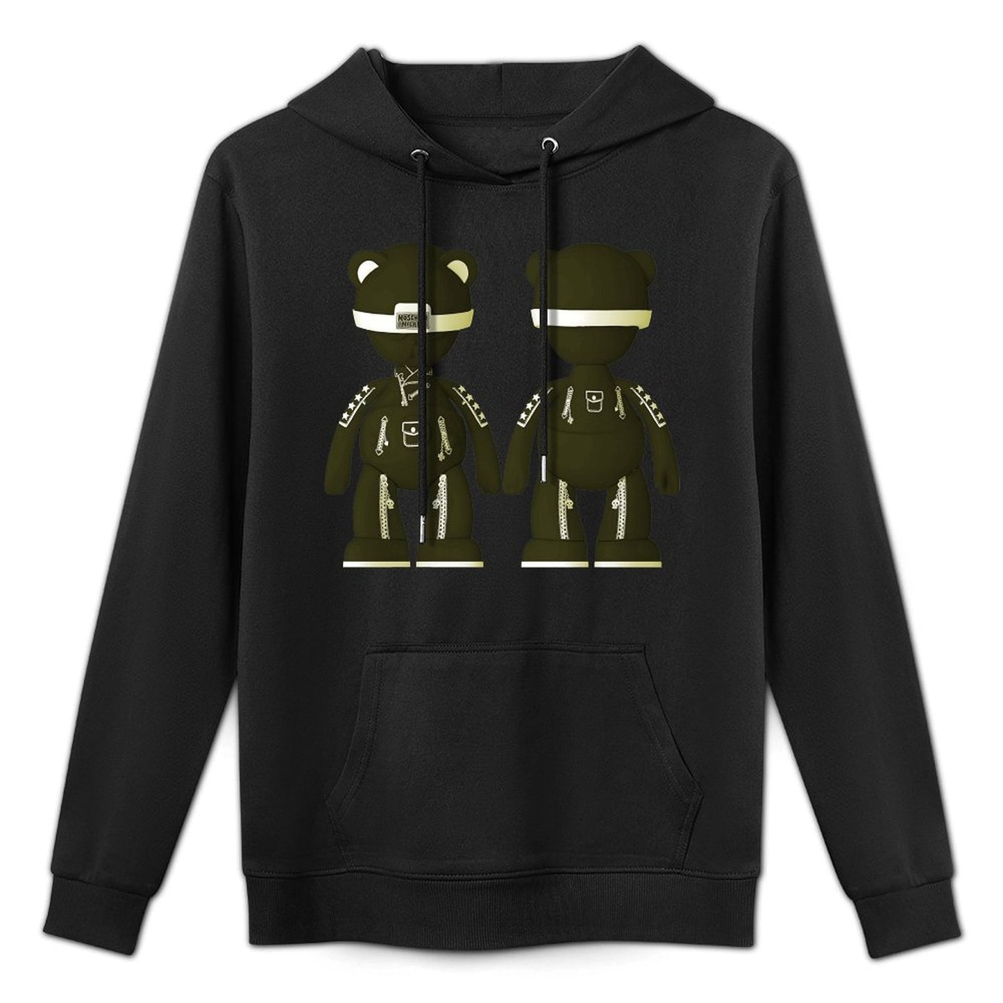 IPIB 250g Hooded Pocket Sweatshirt Front GraphicMen's Hooded  Sweatshirt6000093-1