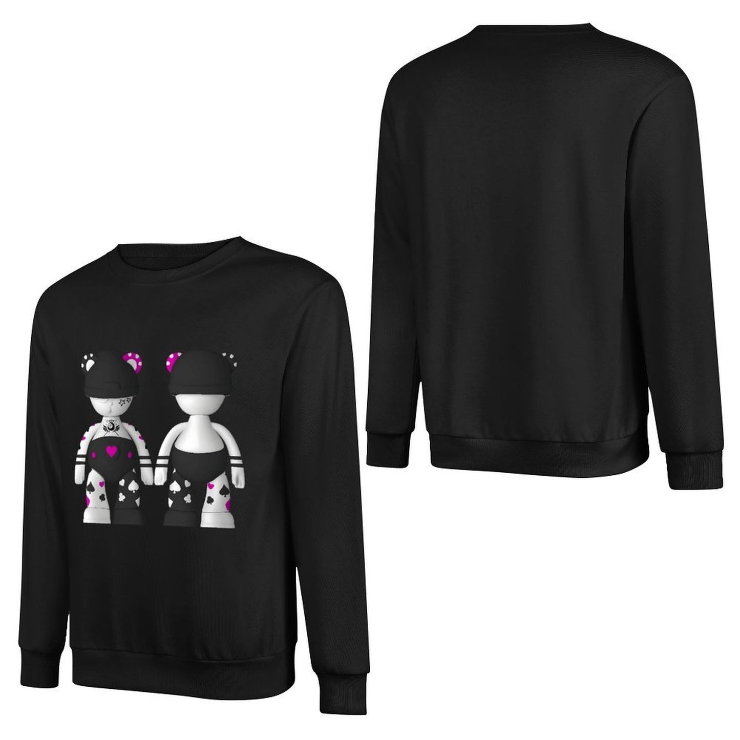 IPIB 250g Crew Neck Long Sleeve Sweatshirt Front GraphicCrew Neck Long Sleeve Sweatshirt6000094-3
