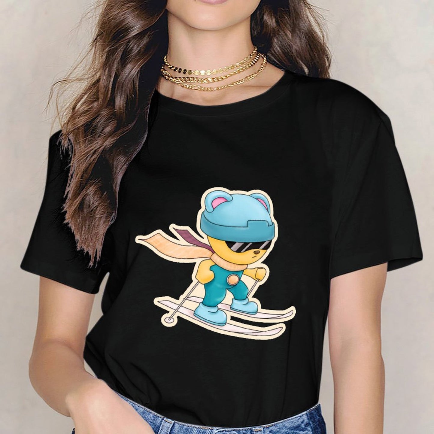 Inlex Bear T-shirtsPremium Vibrant Colors T-Shirt