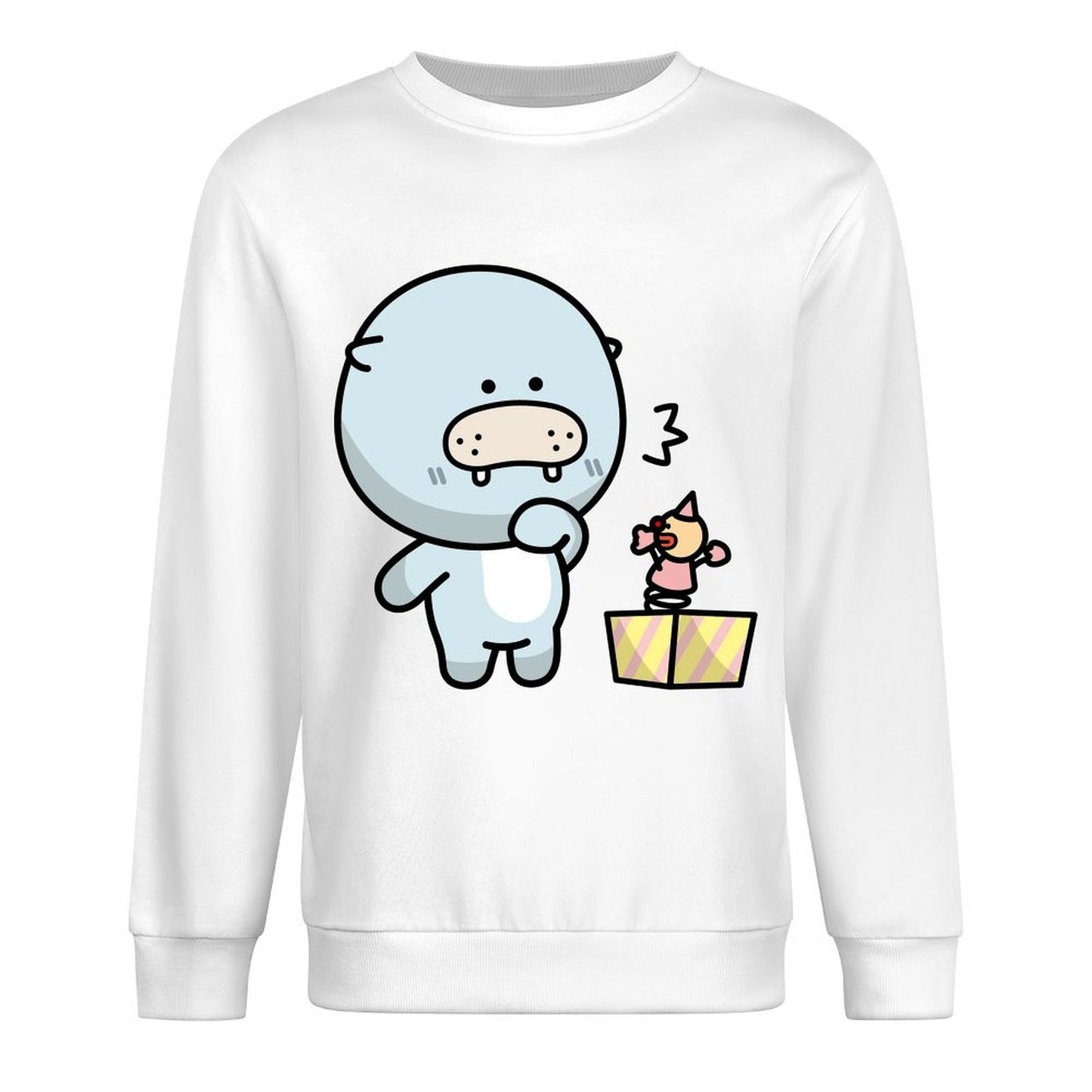 IPBR 250g Crew Neck Long Sleeve Sweatshirt Front GraphicCrew Neck Long Sleeve Sweatshirt4000212